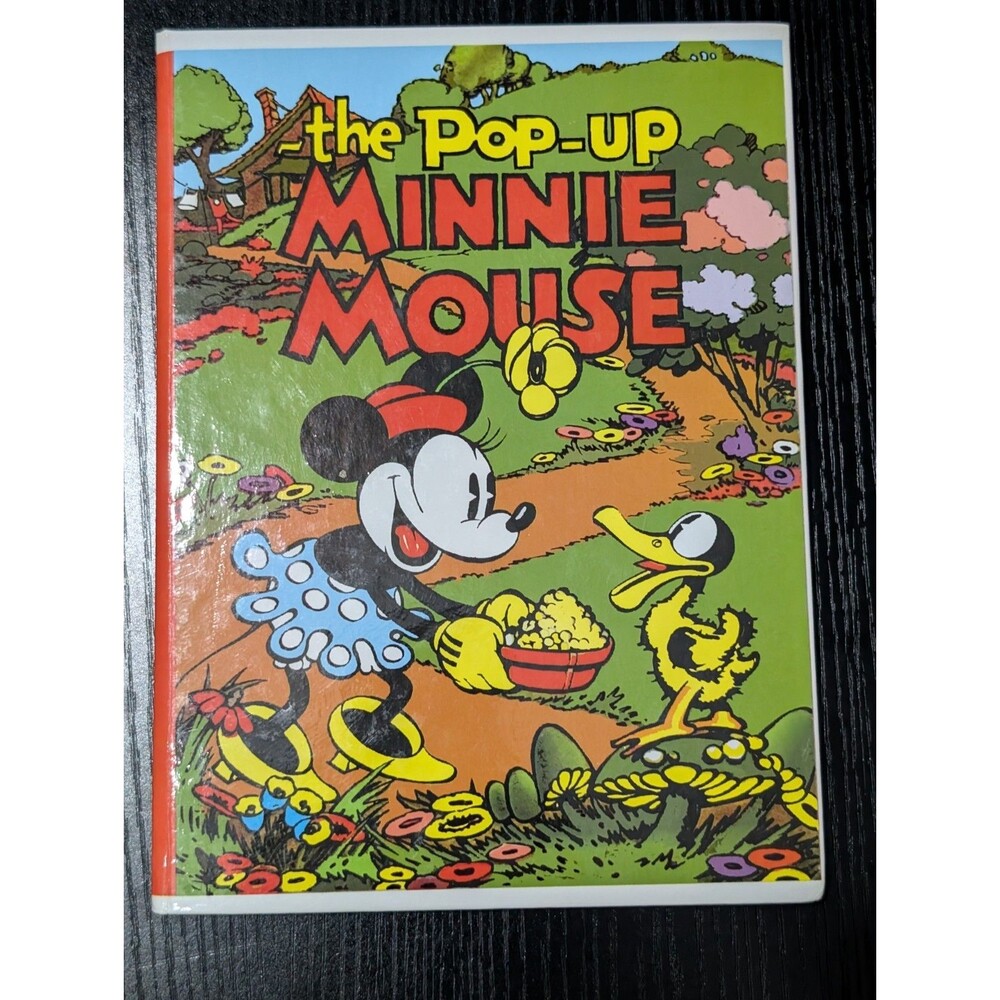 The Pop-Up Minnie Mouse -1993 Applewood Books Hardcover-First Printing